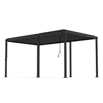 Lysthus HOME4YOU Mirador-80 mørk grå 3x5 m - Mørkegrå - Hage - Uterom & feriehus - Lysthus & gazebo