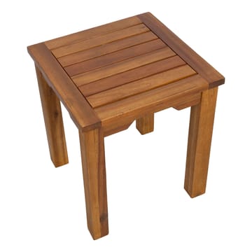 Benk HOME4YOU Benk Fortuna 40x40x45 cm akasie - brun - Hagemøbler - Balkong - Balkongmøbler - Balkongbord