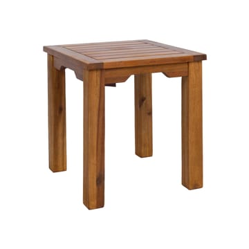 Benk HOME4YOU Benk Fortuna 40x40x45 cm akasie - brun - Hagemøbler - Balkong - Balkongmøbler - Balkongbord
