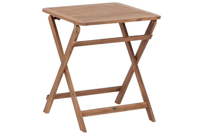 Sidobord Beliani Paraggi Light wood - Hagemøbler - Balkong - Balkongmøbler - Balkongbord