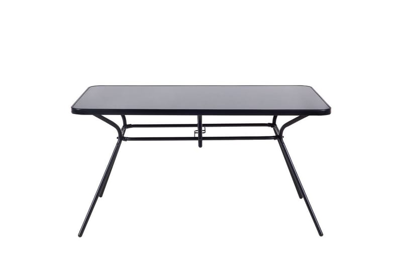 Trädgårdsbord Beliani Livo Black - Hagemøbler - Balkong - Balkongmøbler - Balkongbord