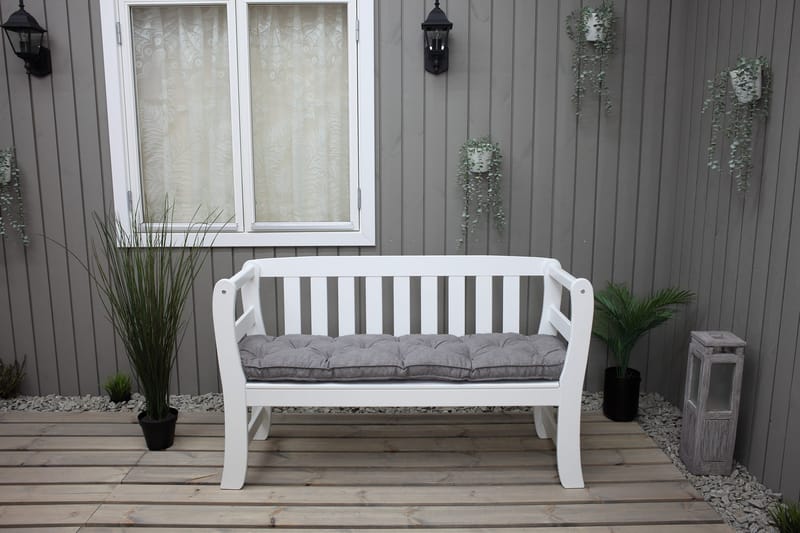 Rosenberg Sofa - Hvit - Hagemøbler - Utesofa - Benker