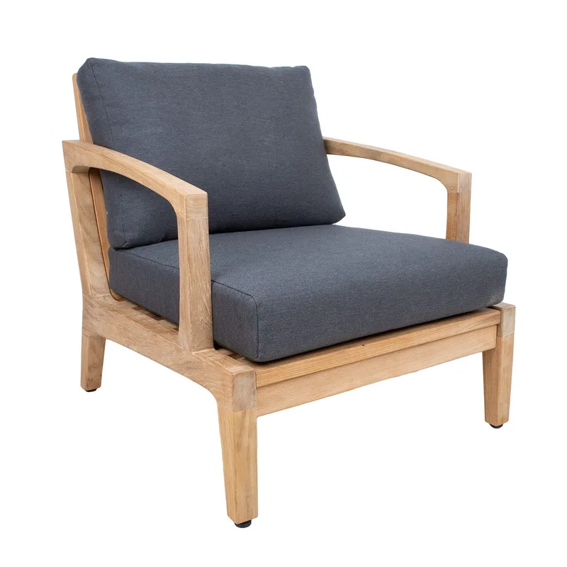 Lenestol HOME4YOU Maldive teak, brun