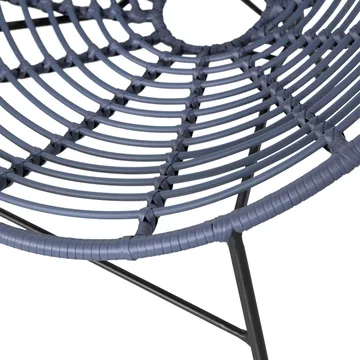 Loungestol Jane 72 cm utendørs - Blekk - Hagemøbler - Stoler & Lenestoler - Utelenestoler