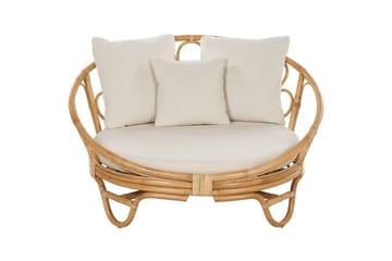 Solstol Rossano - Naturlig, beige - Hagemøbler - Stoler & Lenestoler - Utelenestoler