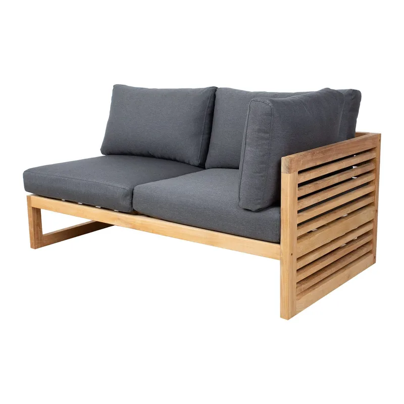 Modulsofa HOME4YOU Serenity 2-seter Venstre arm, brun