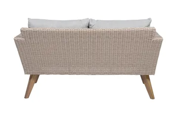 Vittoria Loungegruppe 91 cm - Brun - Hagemøbler - Loungemøbler - Loungesett