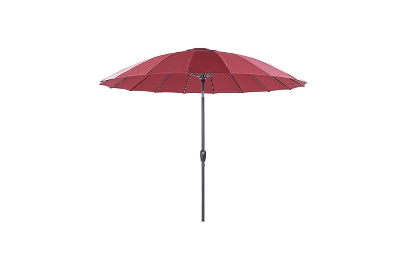 Faenza Parasol 255 cm, Rød Svart