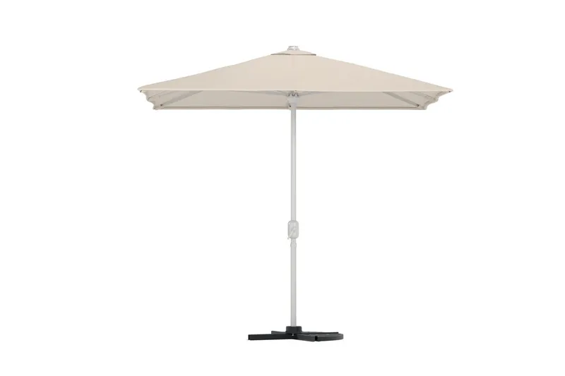 Leeds parasoll 293×293 cm utendørs, Beige