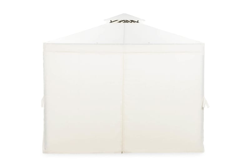 Bermuda komplett paviljong inkl. tak og vegger 3x3 m - Offwhite - Hagemøbler - Solbeskyttelse - Paviljonger - Komplett paviljong