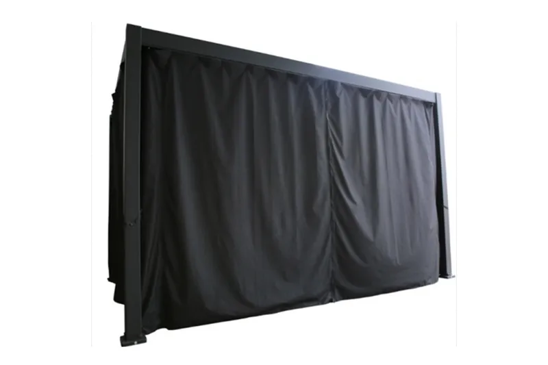 Sidevegger til Pavilion Mirador 300x400 cm 4 stk Svart