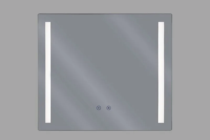 Kendram Speil LED 60x70 cm, Transparent