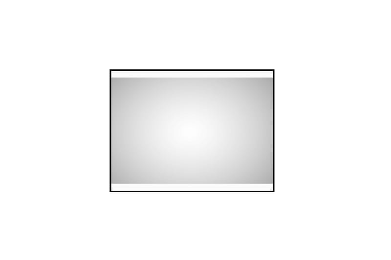 Knutby Baderomsspeil 60 cm LED-Lys - Svart - Hus & oppussing - Kjøkken & bad - Baderom - Baderomsmøbler & baderomsinnredning - Baderomsspeil
