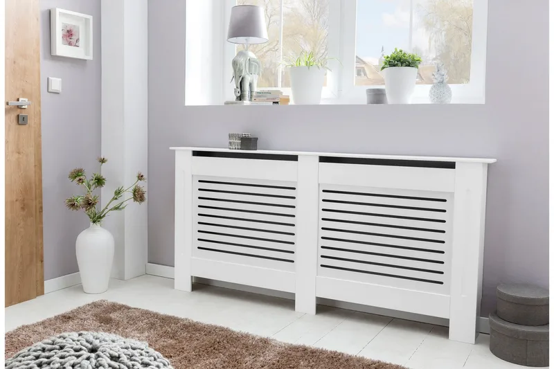 Moening Radiator Benk 78x19 cm, Hvit