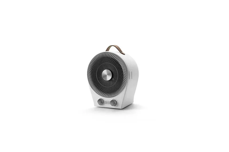 Varmevifte Black+Decker 2-i-1 Hvit 2000W, Hvit