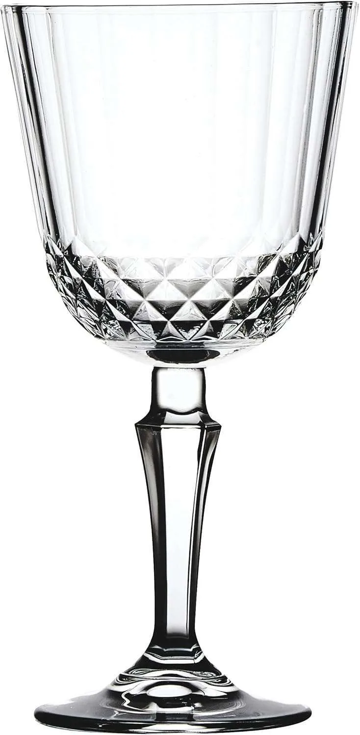 Vinglassett (6 deler) Opviq PB-440230 (8,5 x 8,5 x 17 cm) Transparent, Transparent