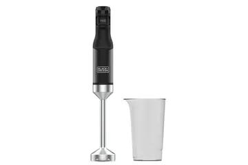 Stavmikser Black+Decker Svart 1500W - Svart - Husholdning - Kjøkkenmaskiner - Blande & hakke