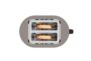 Brødrister Black+Decker 2 rom rustfritt stål - Sølv - Husholdning - Matlaging & Baking - Kjøkkenutstyr
