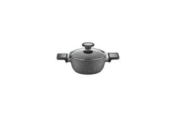 Pottesett (7 deler) Lenor 13 Svart - Svart - Husholdning - Matlaging & Baking - Gryter & kasseroller