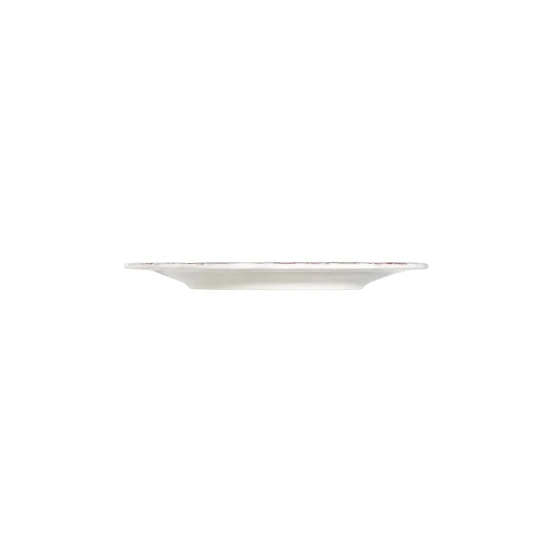 Middagsservise (24 deler) Opviq Antigue Fulya 24 (32 x 36 x 41 cm) Hvit Mørk bordeaux - Hvit og mørk burgunder - Husholdning - Servering & borddekking - Tallerkener