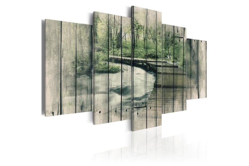 Bilde The River Of Secrets 200x100 - Artgeist sp. z o. o. - Innredning - Bilder & kunst - Lerretsbilder