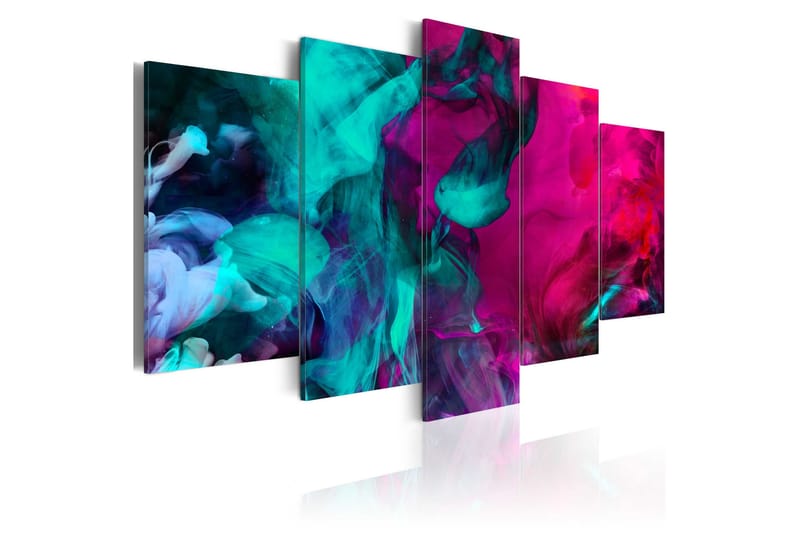 Bilde Dance Of Colors 200x100 - Artgeist sp. z o. o. - Innredning - Bilder & kunst - Lerretsbilder