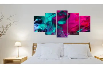 Bilde Dance Of Colors 200x100 - Artgeist sp. z o. o. - Innredning - Bilder & kunst - Lerretsbilder