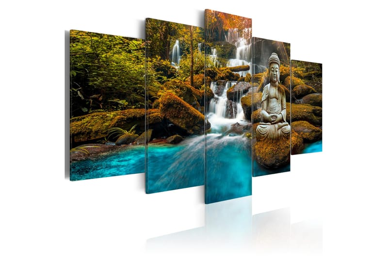 Bilde Enclave Of Silence 200x100 - Artgeist sp. z o. o. - Innredning - Bilder & kunst - Lerretsbilder