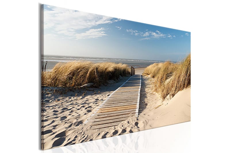 Bilde Ubevoktet Strand 150x50 - Artgeist sp. z o. o. - Innredning - Bilder & kunst - Lerretsbilder