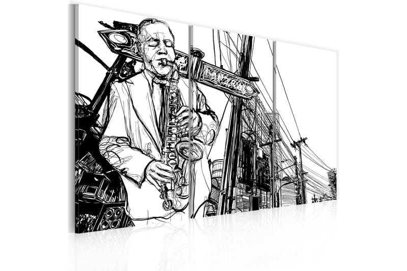 Bilde Vakre Melodier 120x80 - Artgeist sp. z o. o. - Innredning - Bilder & kunst - Lerretsbilder