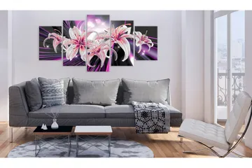 Bilde Violet Inspiration 200x100 - Artgeist sp. z o. o. - Innredning - Bilder & kunst - Lerretsbilder