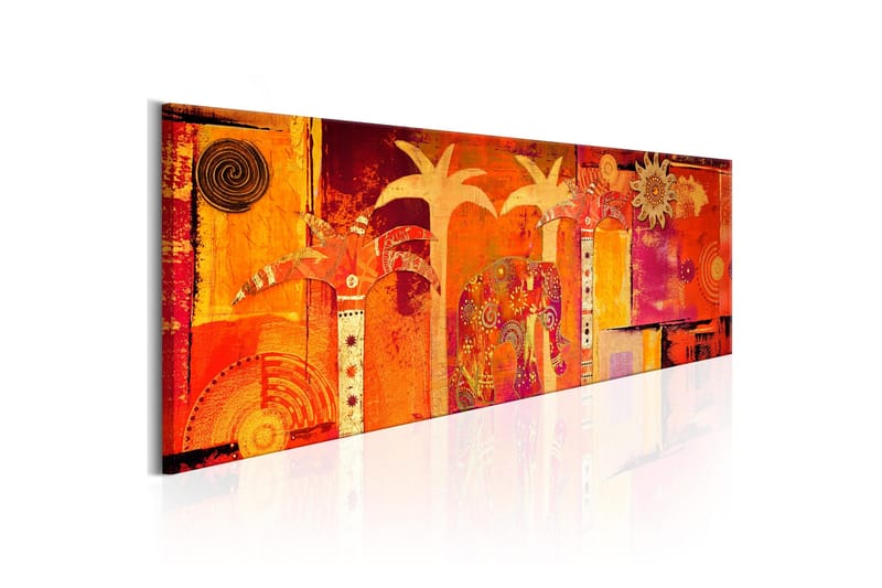 Tavla African Collage VALUE_MISSING_2 135x45 - Innredning - Bilder & kunst - Lerretsbilder