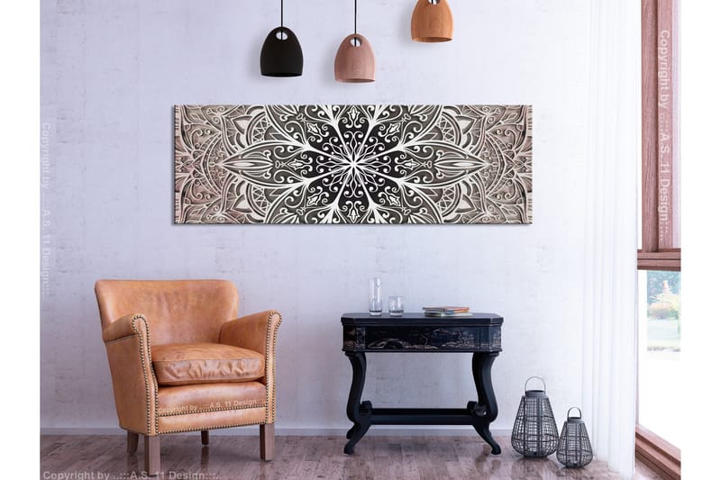Tavla Feathers (1 Part) Pink Narrow 150x50