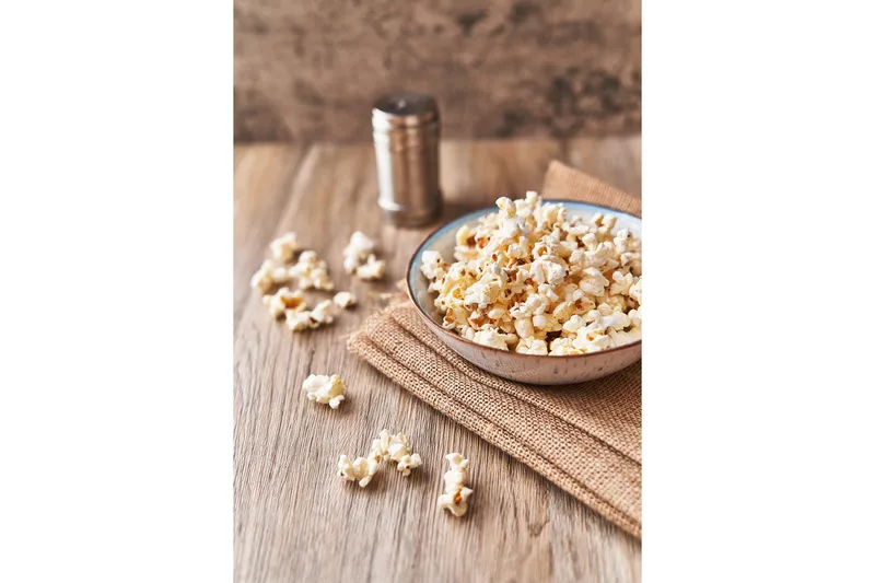 Poster Popcorn 21x30 cm, Beige