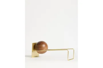 Orvic Bokstöd 49x18 cm - Antikk Gull - Innredning - Dekorasjon - Pyntegjenstand - Bokstøtte