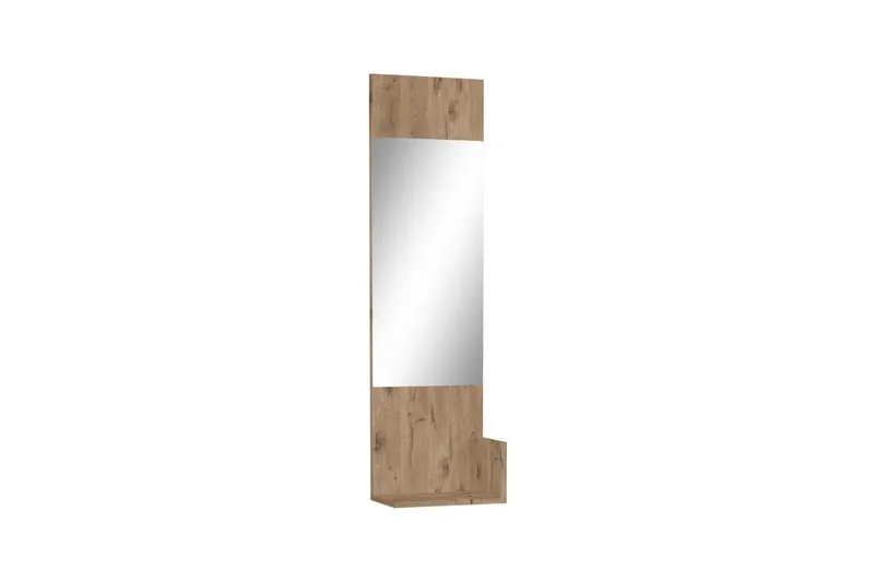 Kosmo Vegghengt Speil Rektangulær 32x114 cm, Grå