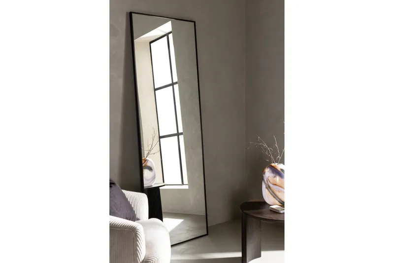 Dalton Speil 193 cm - Sort - Innredning - Speil - Veggspeil