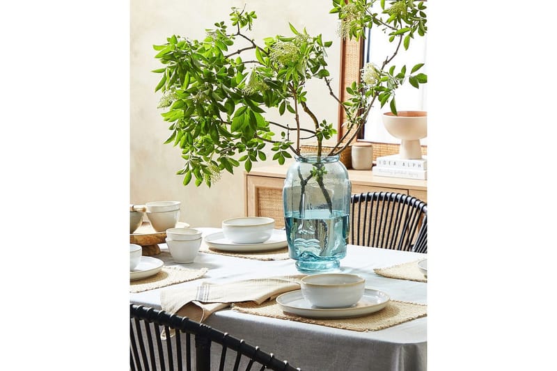 Dekorationsvas Beliani Sambar blue - Innredning - Vaser