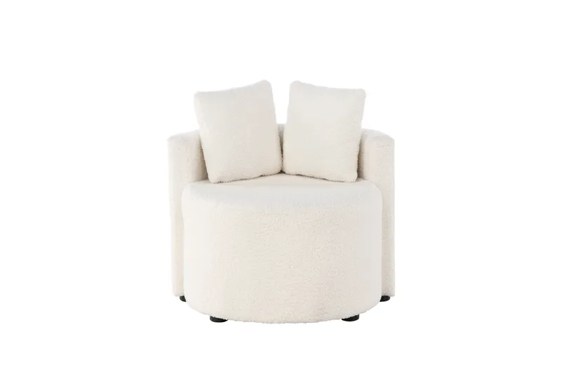 Kelso Barnesofa Teddy, Hvit