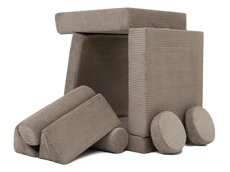 Tharosin Barnesofa - Grå - Møbler - Barnemøbler - Barnesofa