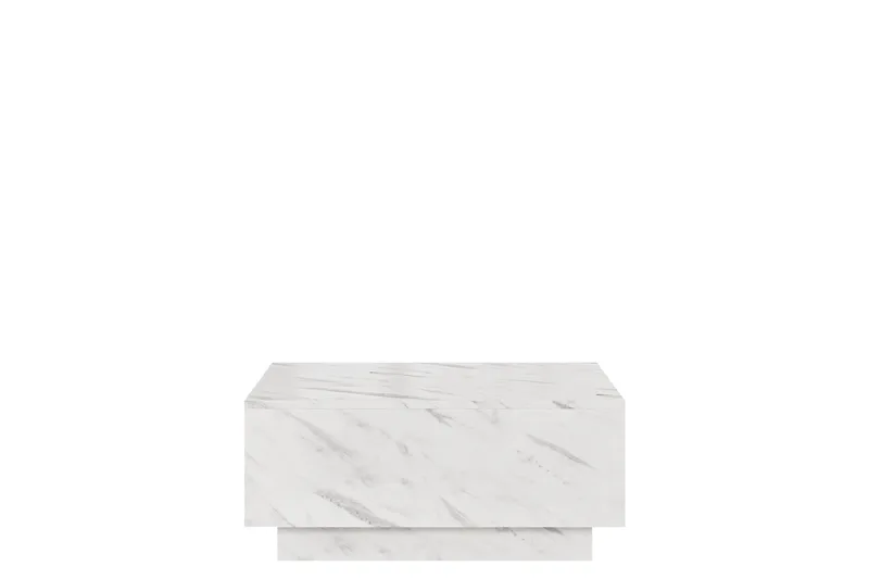 Adrianah Sofabord 90 cm - Hvit - Møbler - Bord - Sofabord