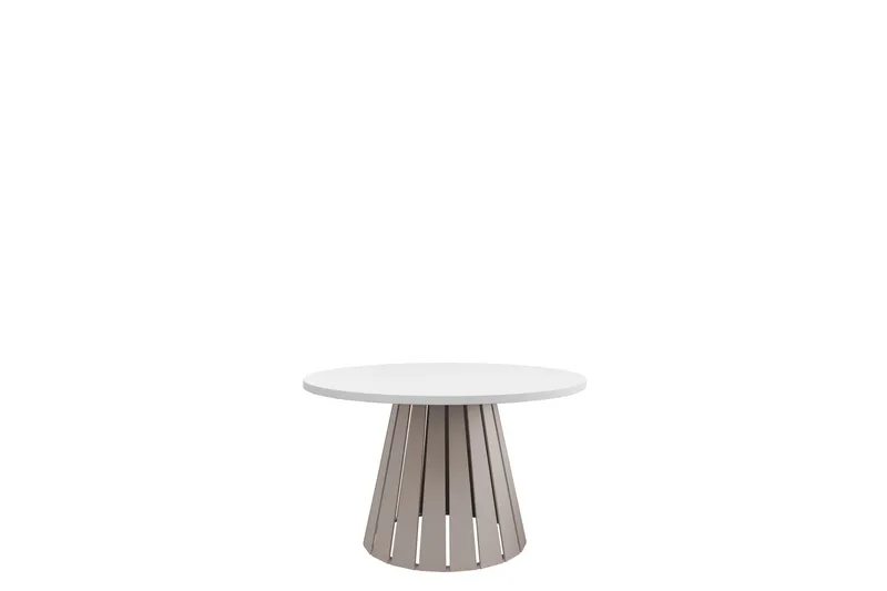 Berber Salongbord 75 cm - Beige/Hvit - Møbler - Bord - Sofabord