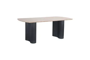 Bessonville Spisebord Oblong 200x200 cm - Brun - Møbler - Bord - Spisebord & kjøkkenbord