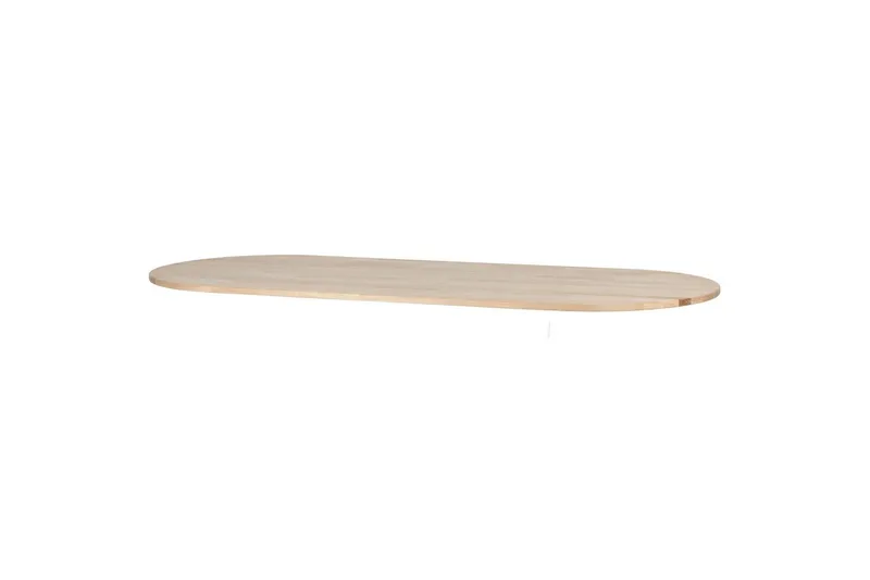 Bordplate Tablo Eik Oval, Ubehandlet