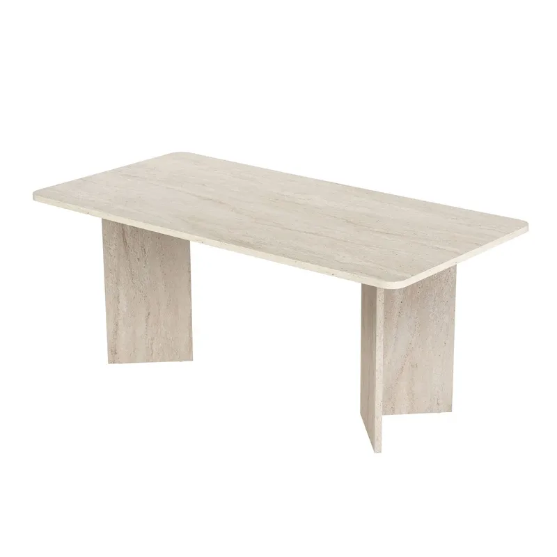 Cadron spisebord 180 cm rektangulært - Travertin - Møbler - Bord - Spisebord & kjøkkenbord