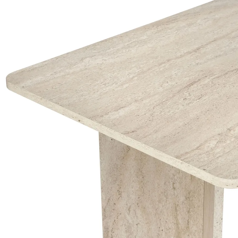 Cadron spisebord 180 cm rektangulært - Travertin - Møbler - Bord - Spisebord & kjøkkenbord