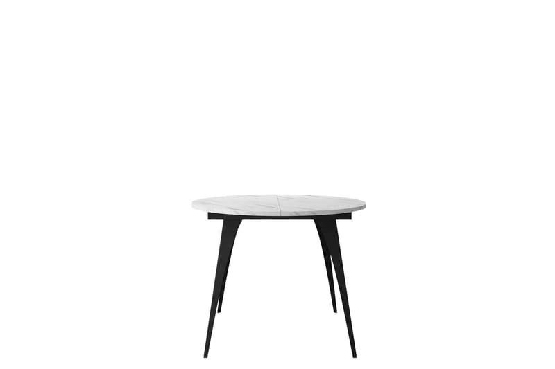 Eldo Spisebord 138 cm, Svart/Hvit