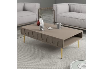 Hazim Sofabord 105 cm - Gull - Møbler - Bord - Sofabord