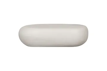 Kaffebord Pebble - Hvit, 28x100x43 cm - Møbler - Bord - Sofabord