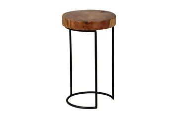 Provine Avlastningsbord 28 cm - Brun - Møbler - Bord - Avlastningsbord - Brettbord og småbord